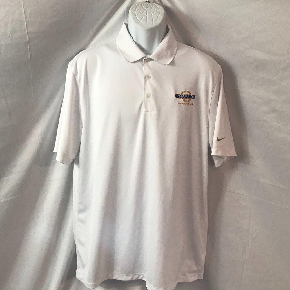 Nike Universal Games Champion Promotion Active Athletic Sport Cut Polo Shirt